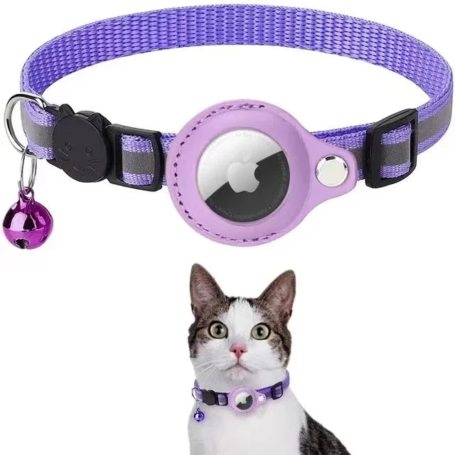 Reflective Waterproof Airtag Cat Collar