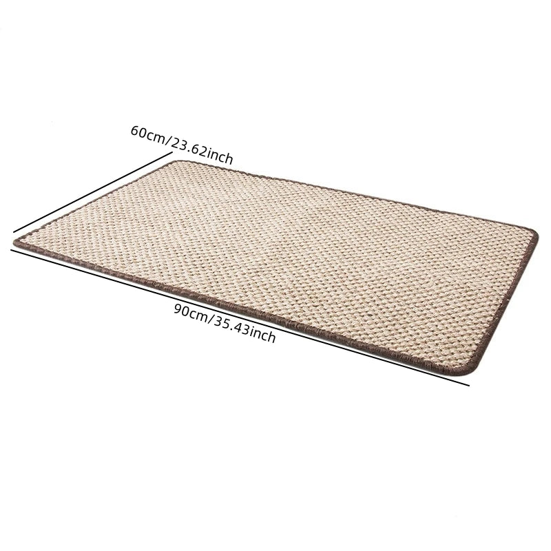 Cat Scratching Sisal Mat Sofa Protection