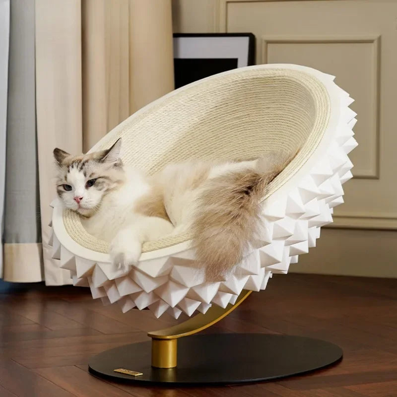 Stylish Cat Nest with Sisal Fun