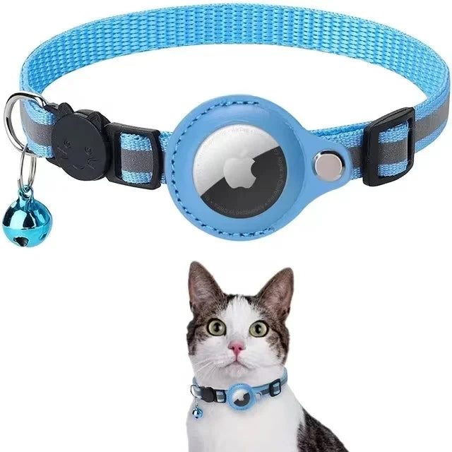 Reflective Waterproof Airtag Cat Collar