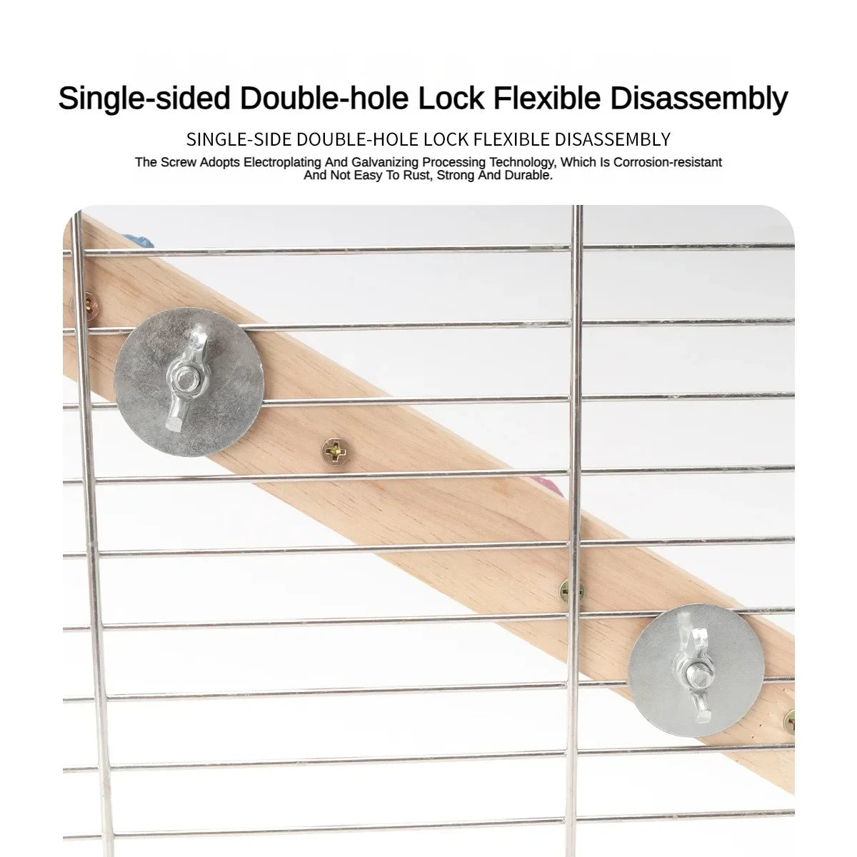 Wooden Bird Climbing Ladder – Fun & Interactive