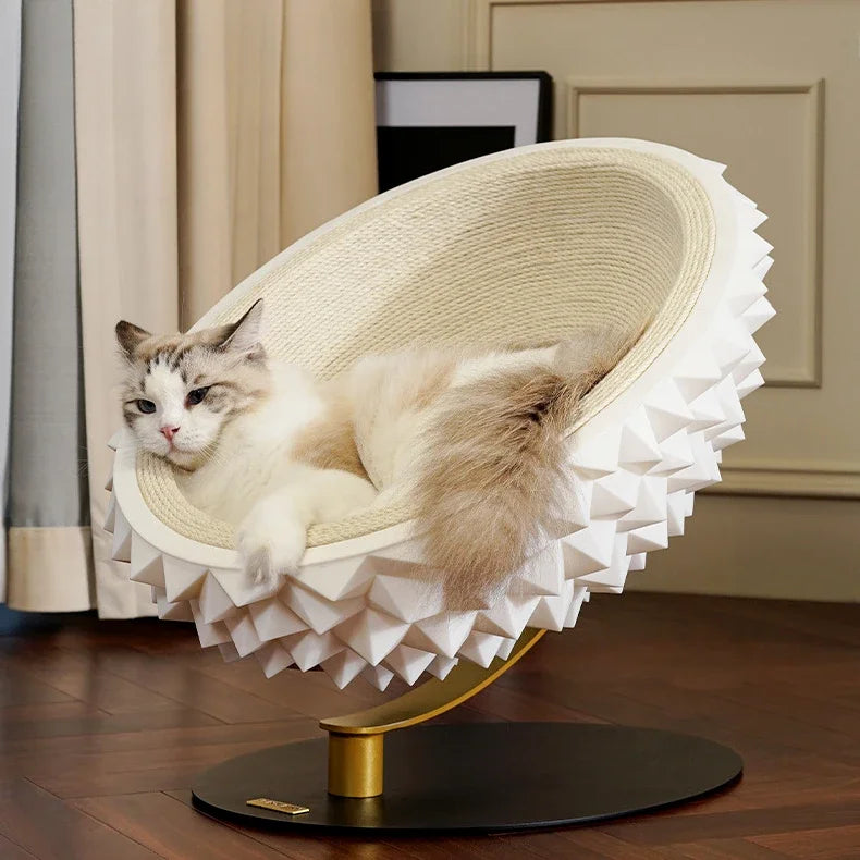 Stylish Cat Nest with Sisal Fun