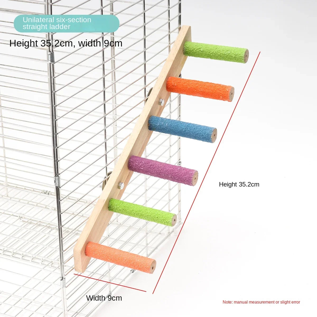 Wooden Bird Climbing Ladder – Fun & Interactive
