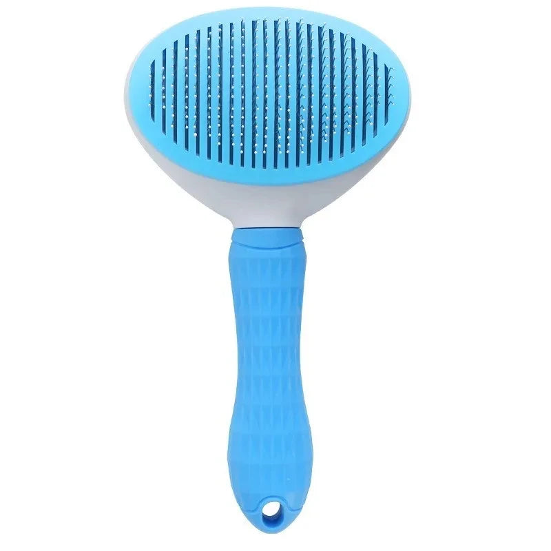 Self-Cleaning Pet Hair Removal Brush – Grooming Comb for Cats & Dogs