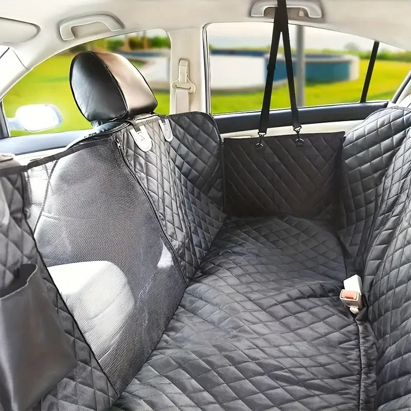 Ultimate PETRAVEL Waterproof Dog Car Seat Cover - Keep Your Dog Safe and Your Car Clean!