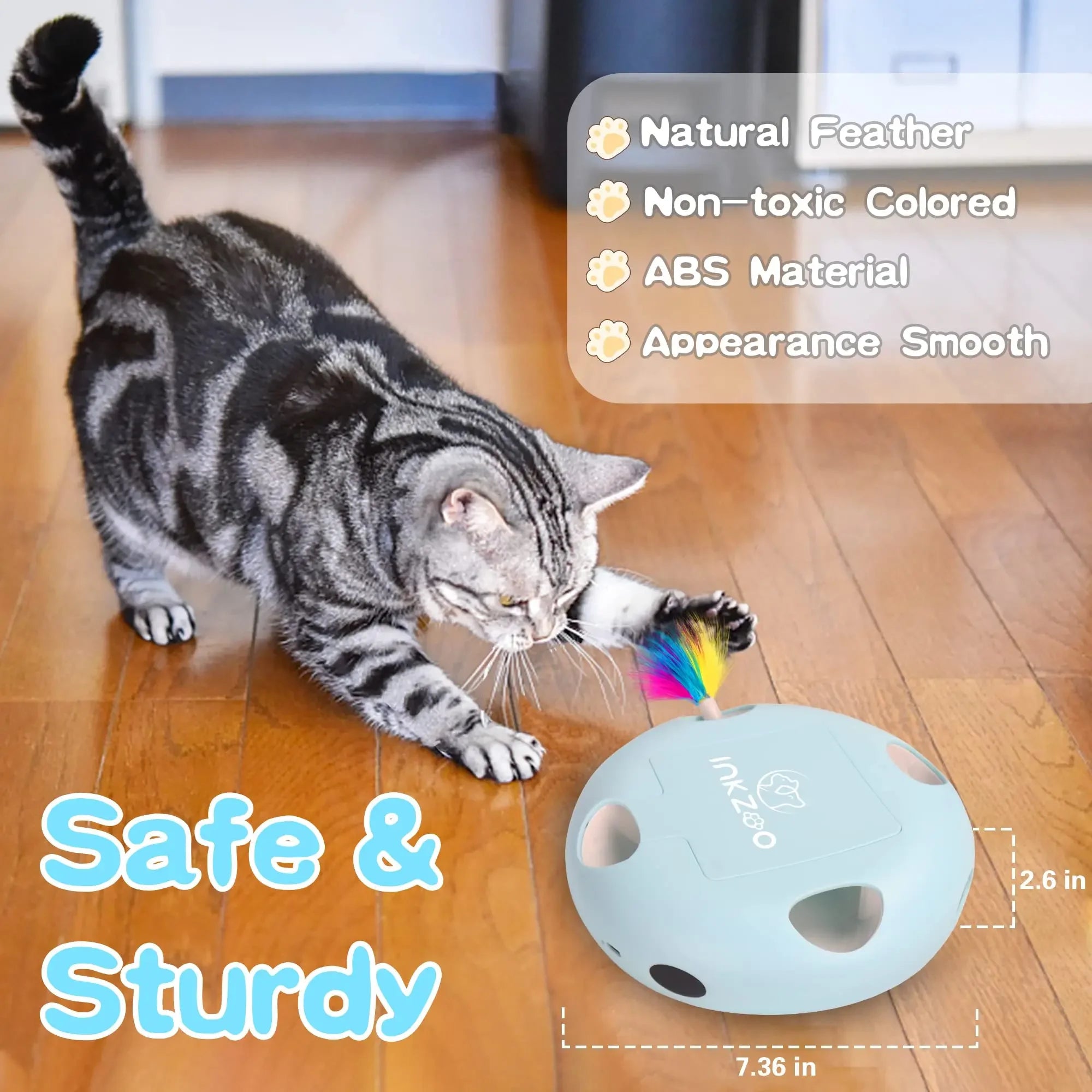 Smart Interactive Cat Toy Bubble