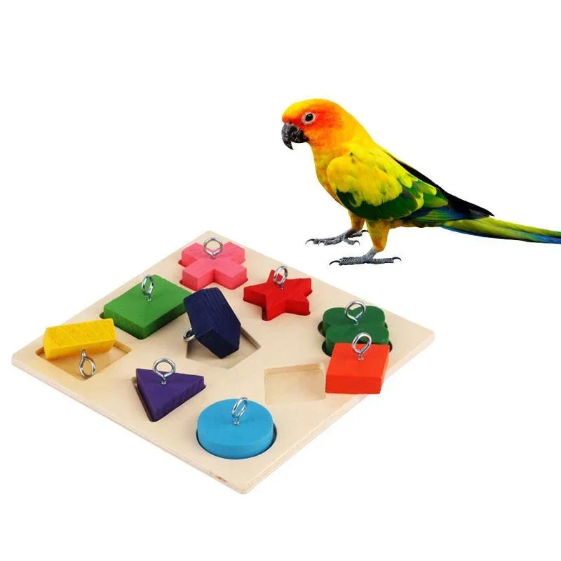 Parrot Educational Puzzle Toy – Boost IQ & Bonding