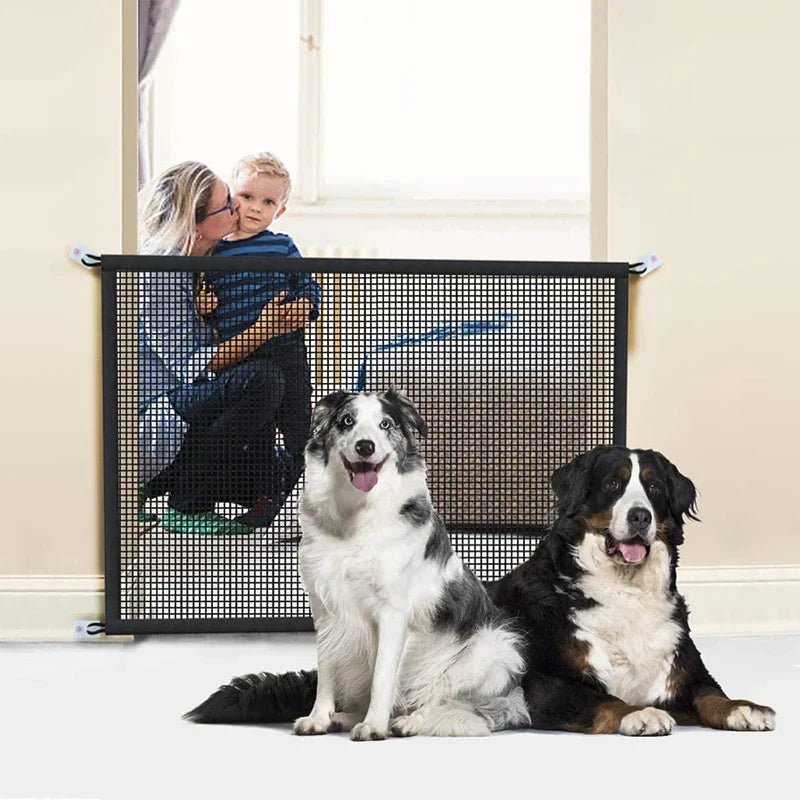 Mesh Screen Dog Barrier Gate