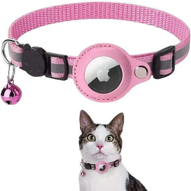 Reflective Waterproof Airtag Cat Collar