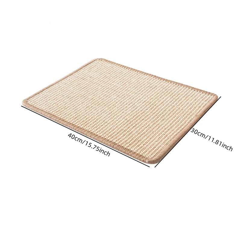 Cat Scratching Sisal Mat Sofa Protection