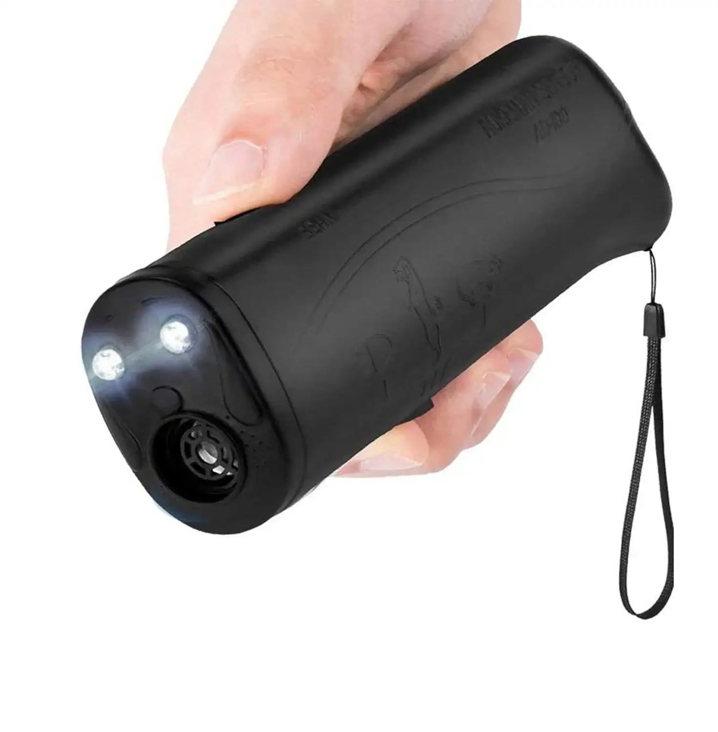 Dispositivo antiladridos ultrasónico con linterna LED 