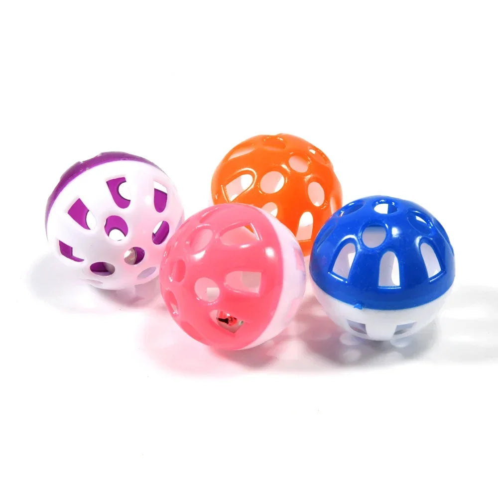 Colorful Rolling Bell Balls – Fun for Your Feathered Friend!