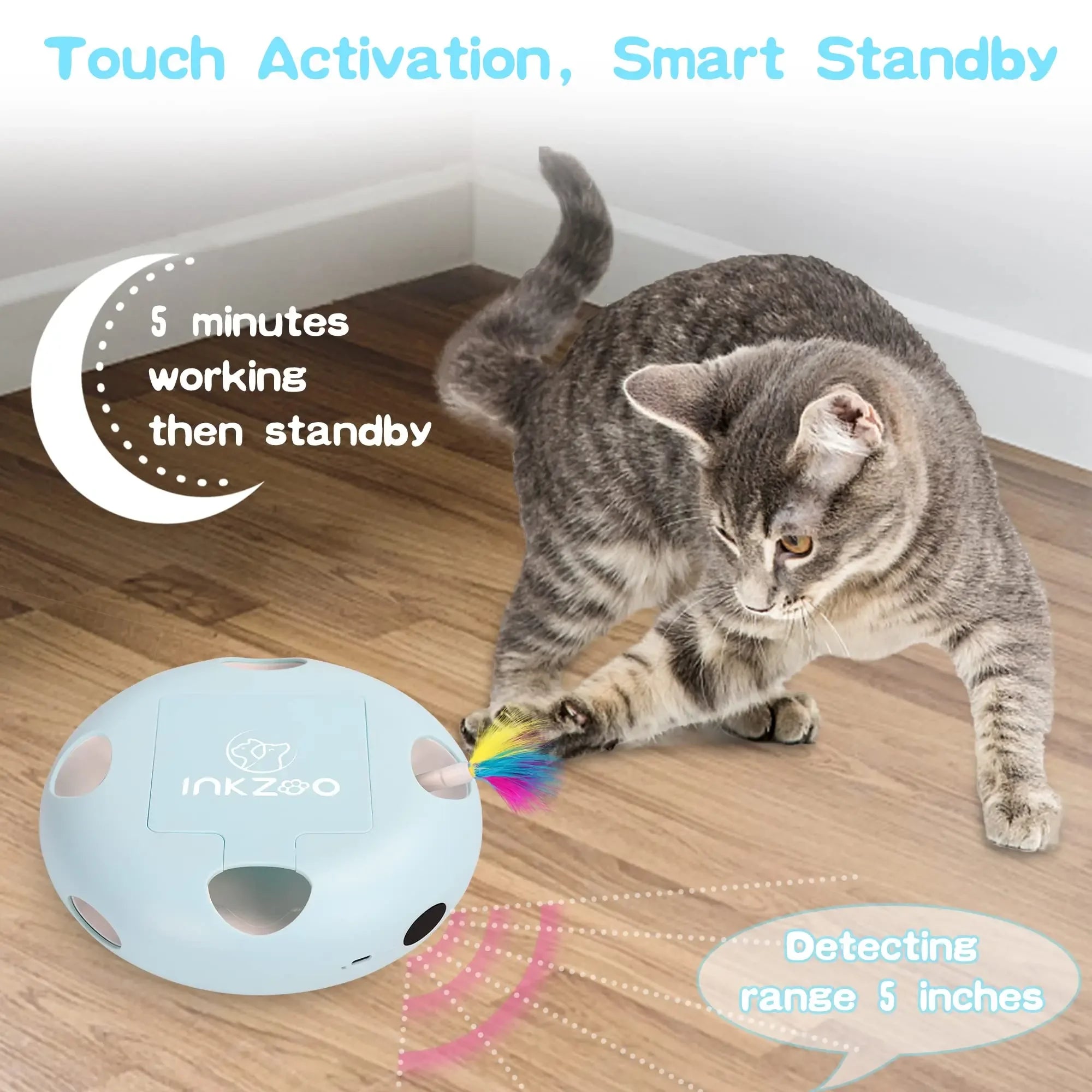 Smart Interactive Cat Toy Bubble