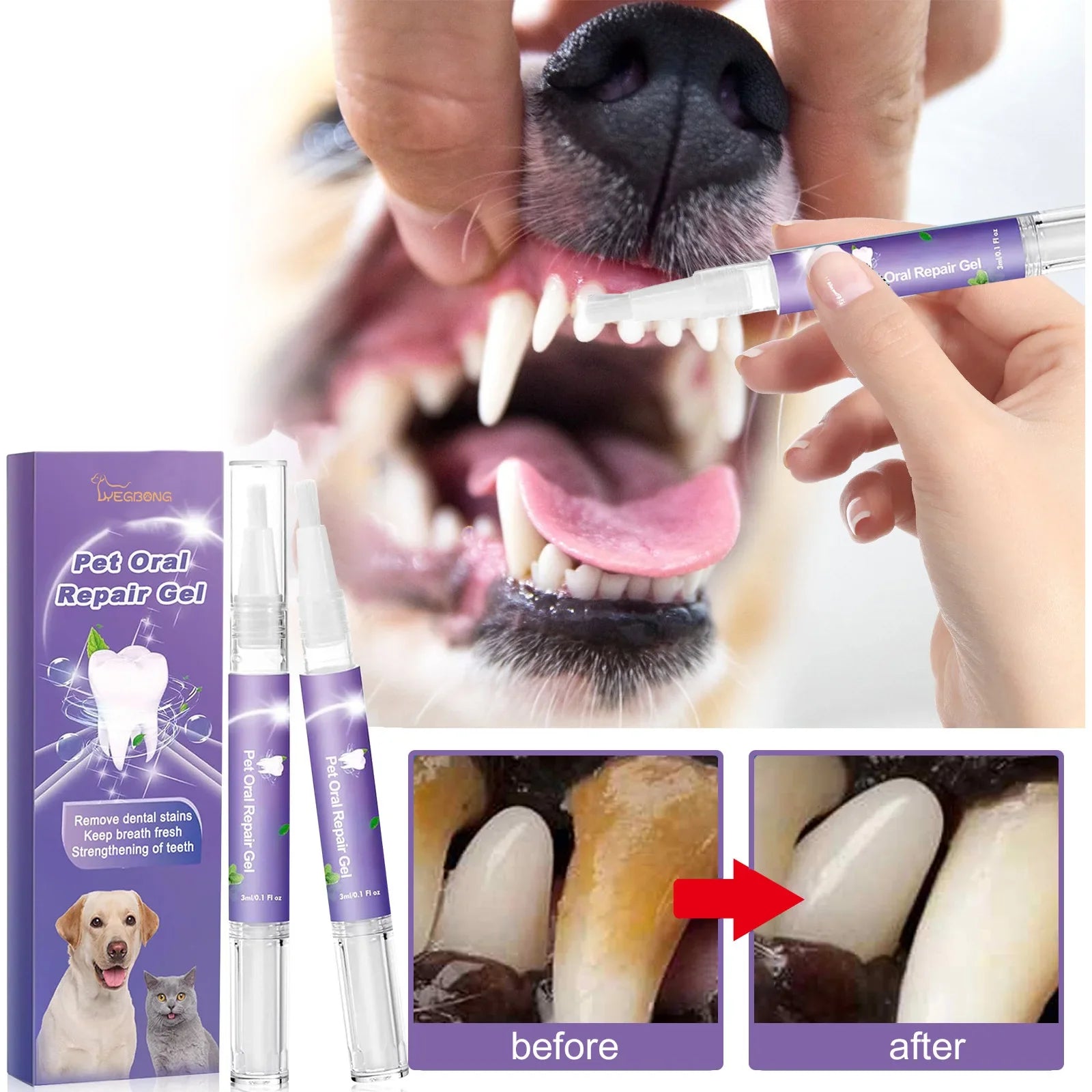 Paw-some Tooth Gel & Stain Remover