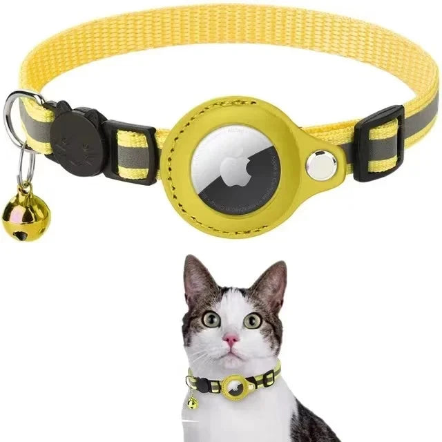 Reflective Waterproof Airtag Cat Collar