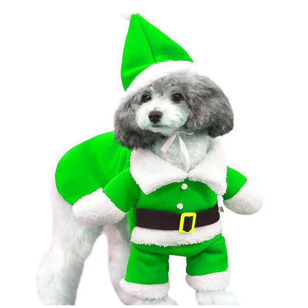 Pet Christmas Decoration Costume Pet Standing Costume