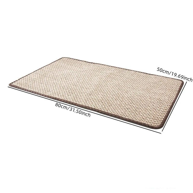 Cat Scratching Sisal Mat Sofa Protection