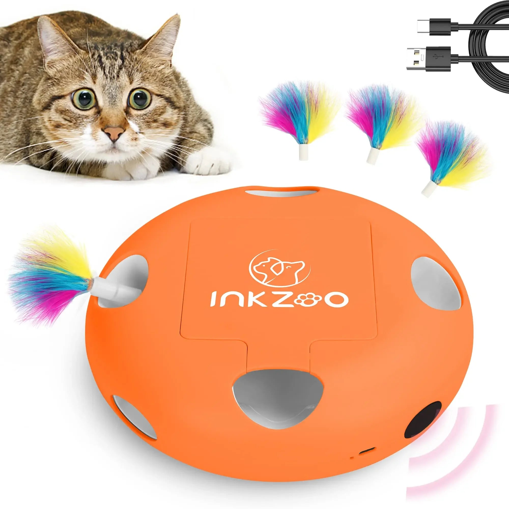 Smart Interactive Cat Toy Bubble