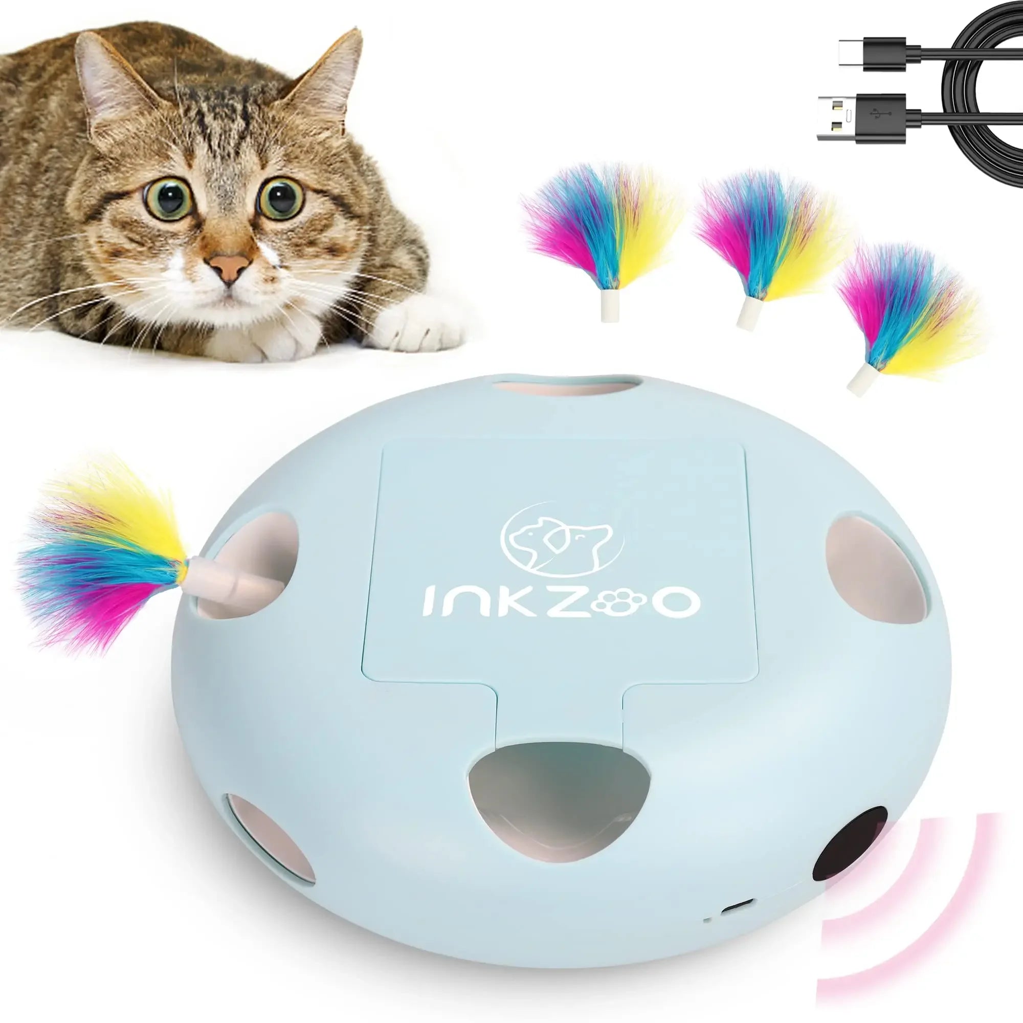 Smart Interactive Cat Toy Bubble