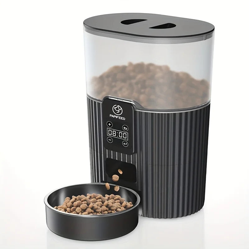 PAPIFEED Smart Pet Feeder – WiFi-Enabled Automatic Cat & Dog Feeding Solution