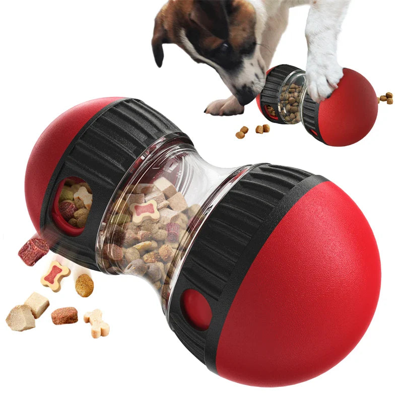 Interactive Slow Feeder Ball for Pets – Mental Stimulation & Food Dispenser