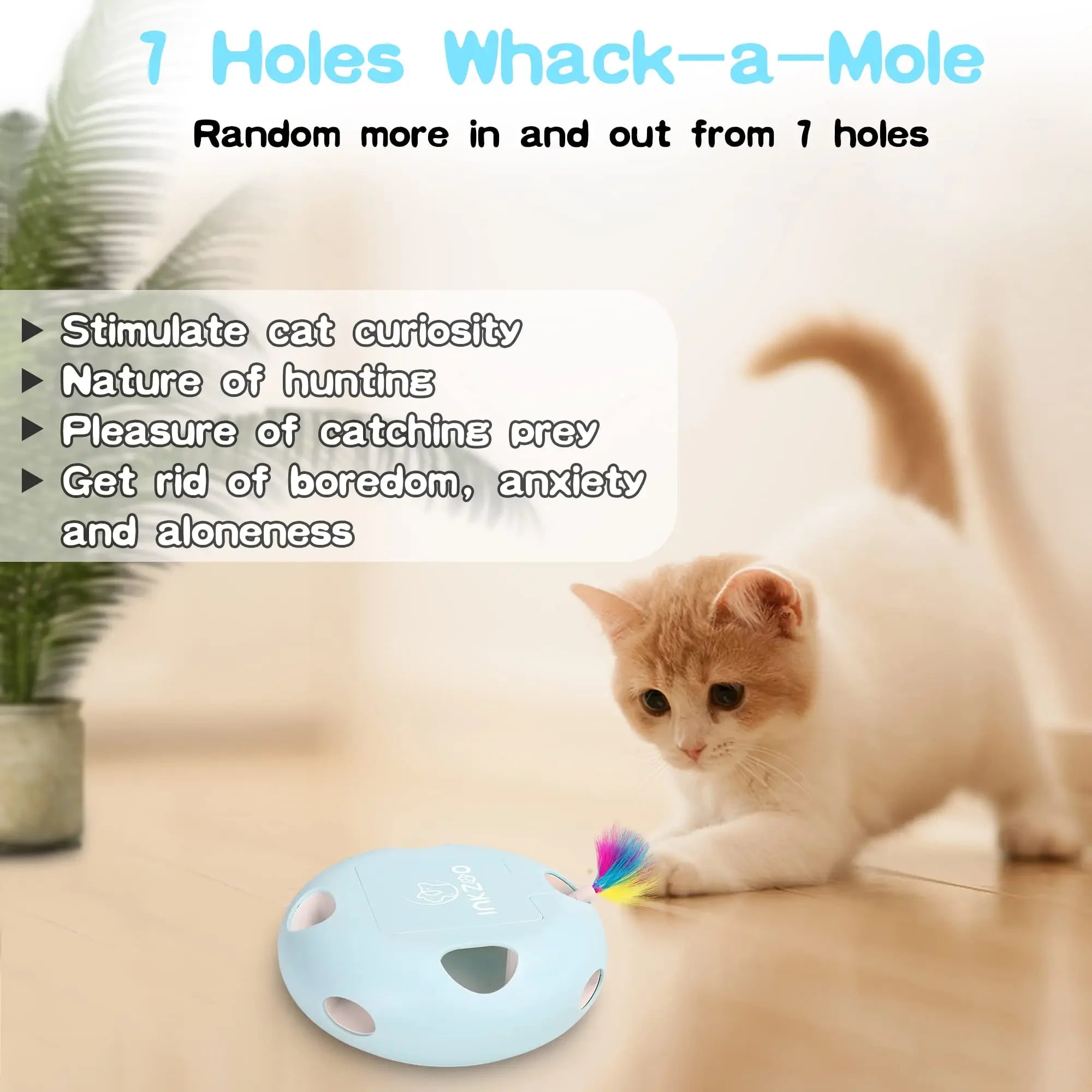 Smart Interactive Cat Toy Bubble