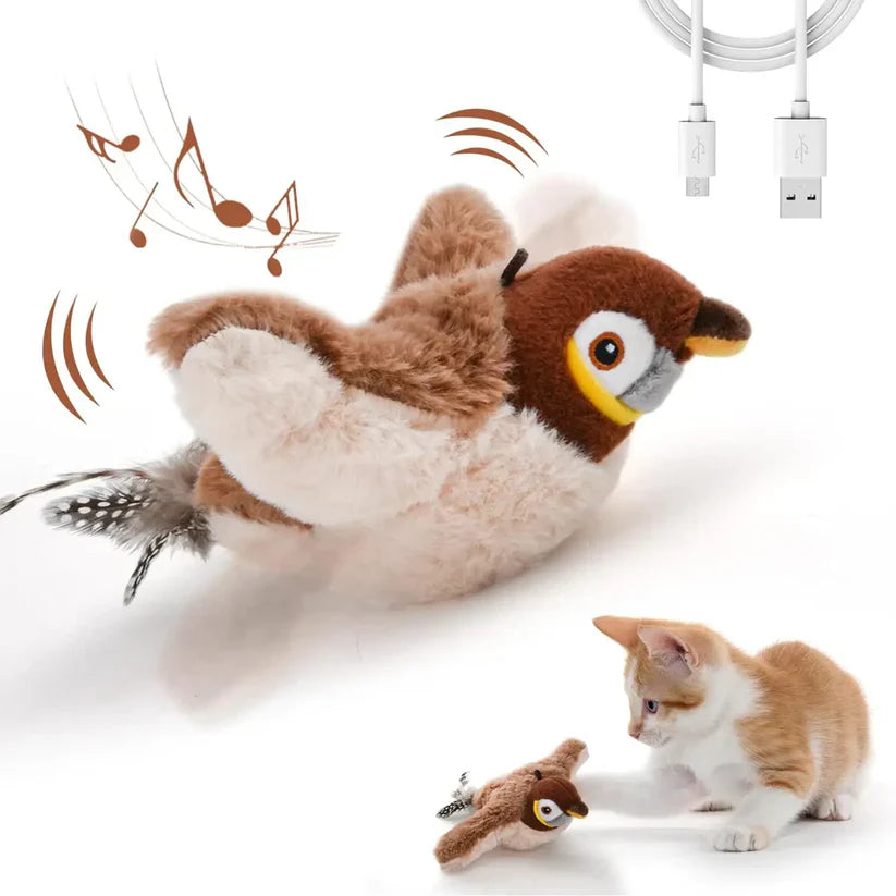 Flapping Bird Cat Toy