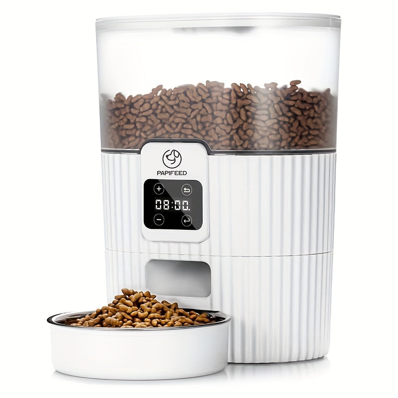 PAPIFEED Smart Pet Feeder – WiFi-Enabled Automatic Cat & Dog Feeding Solution