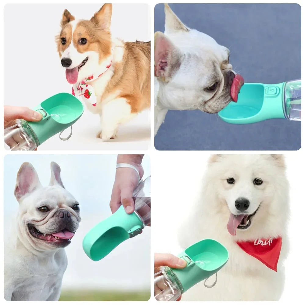 Portable Dog Water Bottle - Leakproof & Durable